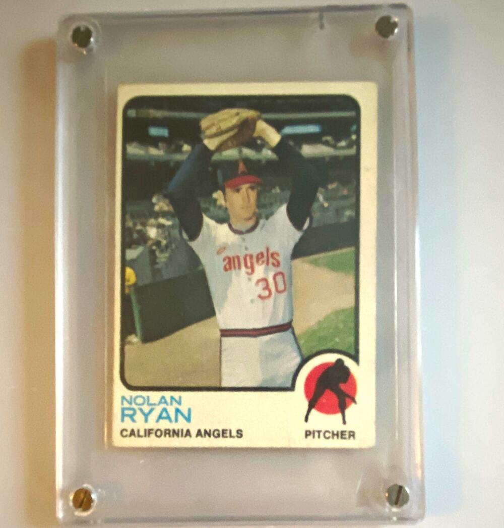 Topps 1973 Nolan Ryan #220 California Angels Baseball Card Base Set